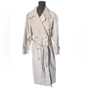 Topshop Women’s Oversized Classic Tan Trench Coat Size 4-6 Worn Once